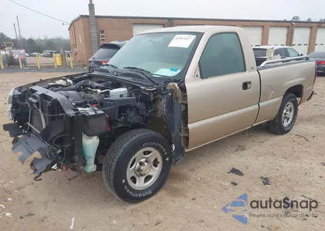 2004 Chevrolet Silverado 1500 Work Truck from USA, damaged, VIN 1GCEC14X74Z177818